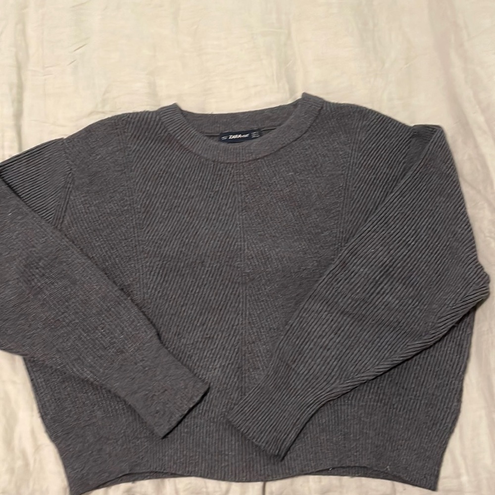 **LAST DAY** Zara grey knit sweater